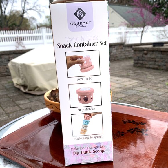 4pk Twist & Lock Container Set - Picture 9 of 13